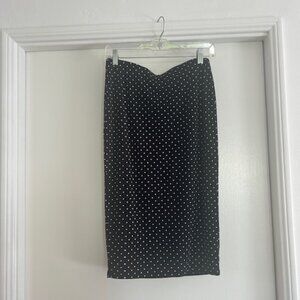 Black and white skirt